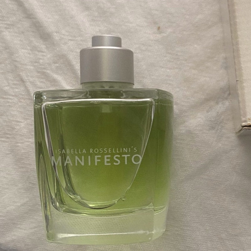 Isabella Rossellini Manifesto Perfume 75 ml Eau de toilette rare bottle