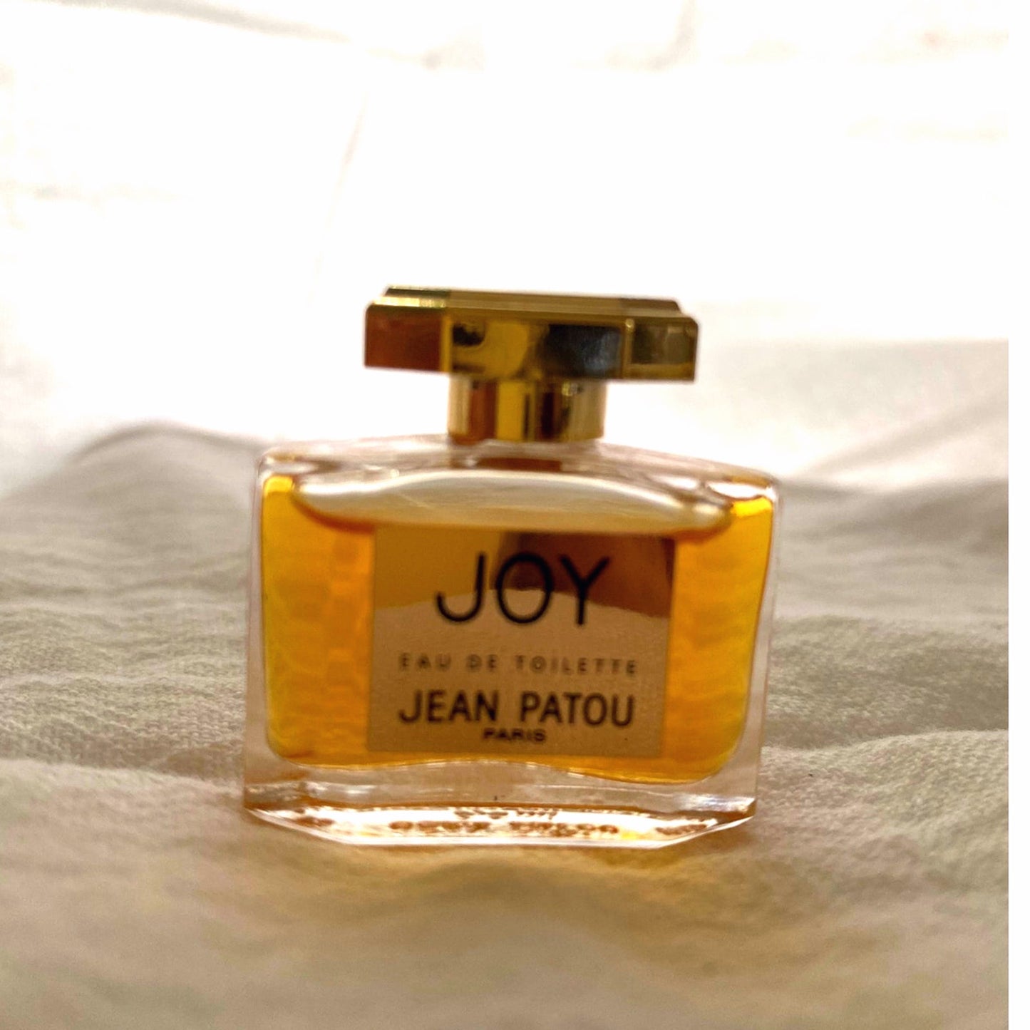 Copied - Vintage JOY by Jean Patou EAU de Toilette Miniature Bottle Collectable French