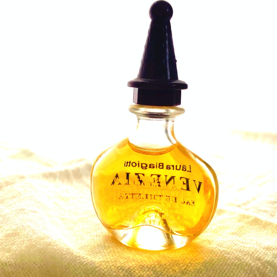 Vintage Laura Biagiotti VENEZIA Collectable mini bottle of Eau de Toilette 5ml