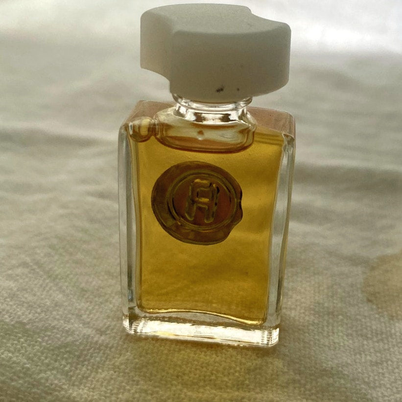 Vintage Touch by Fred Hayman perfume miniture3.7ml vanity collectable splash bottle