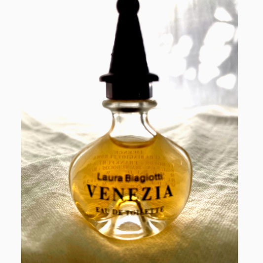 Vintage Laura Biagiotti VENEZIA Collectable mini bottle of Eau de Toilette 5ml