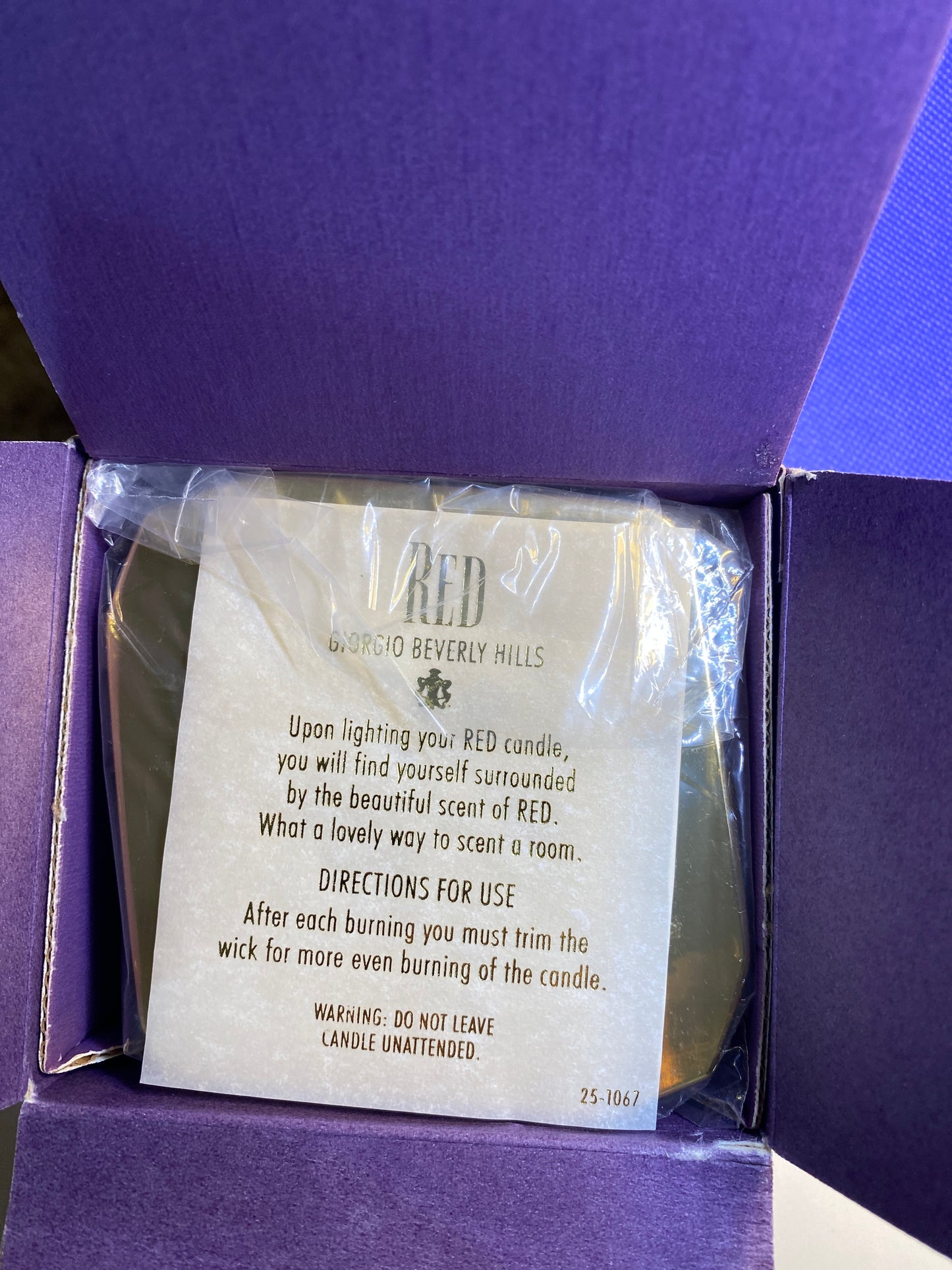 Giogio of Beverly hills candle