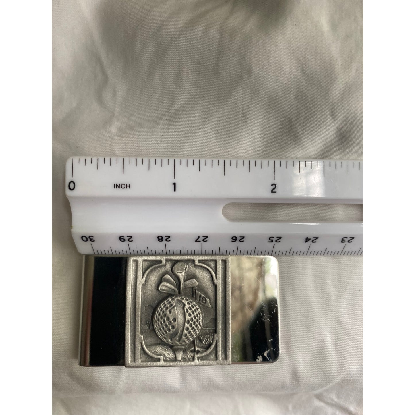 Siskiyou sports Golf Themed Large Steele Money clip vintage Golf lover Gift for him