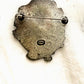 Anique silver Art Nouveau Lady Brooch Vintage Repousse Cameo pin