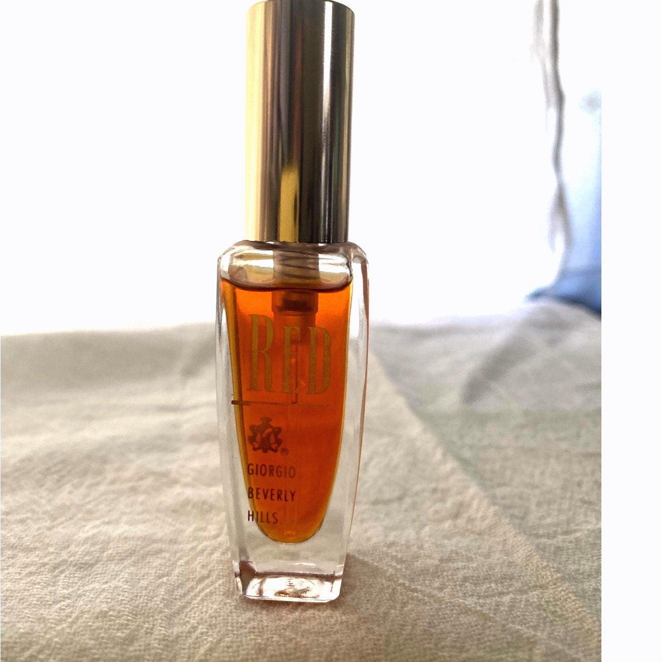 Vintage Gorgio Beverly hills RED Perfume rare mini bottle Classic 1980 scent