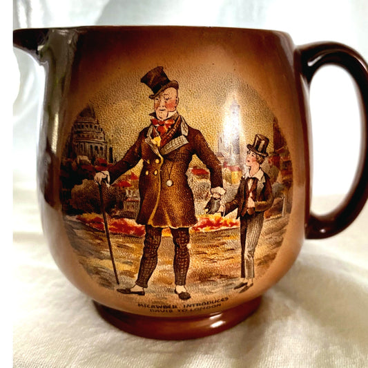 Vintage Sandland Dickens Character jug Oliver twist and David Copperfield
