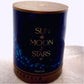 Vintage carl Lagerfeld sun moon stars mini perfume Original box Collectable