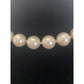 Vintage Faux Peral Necklace with Gold Clasp Classix 18" strand elegant classic