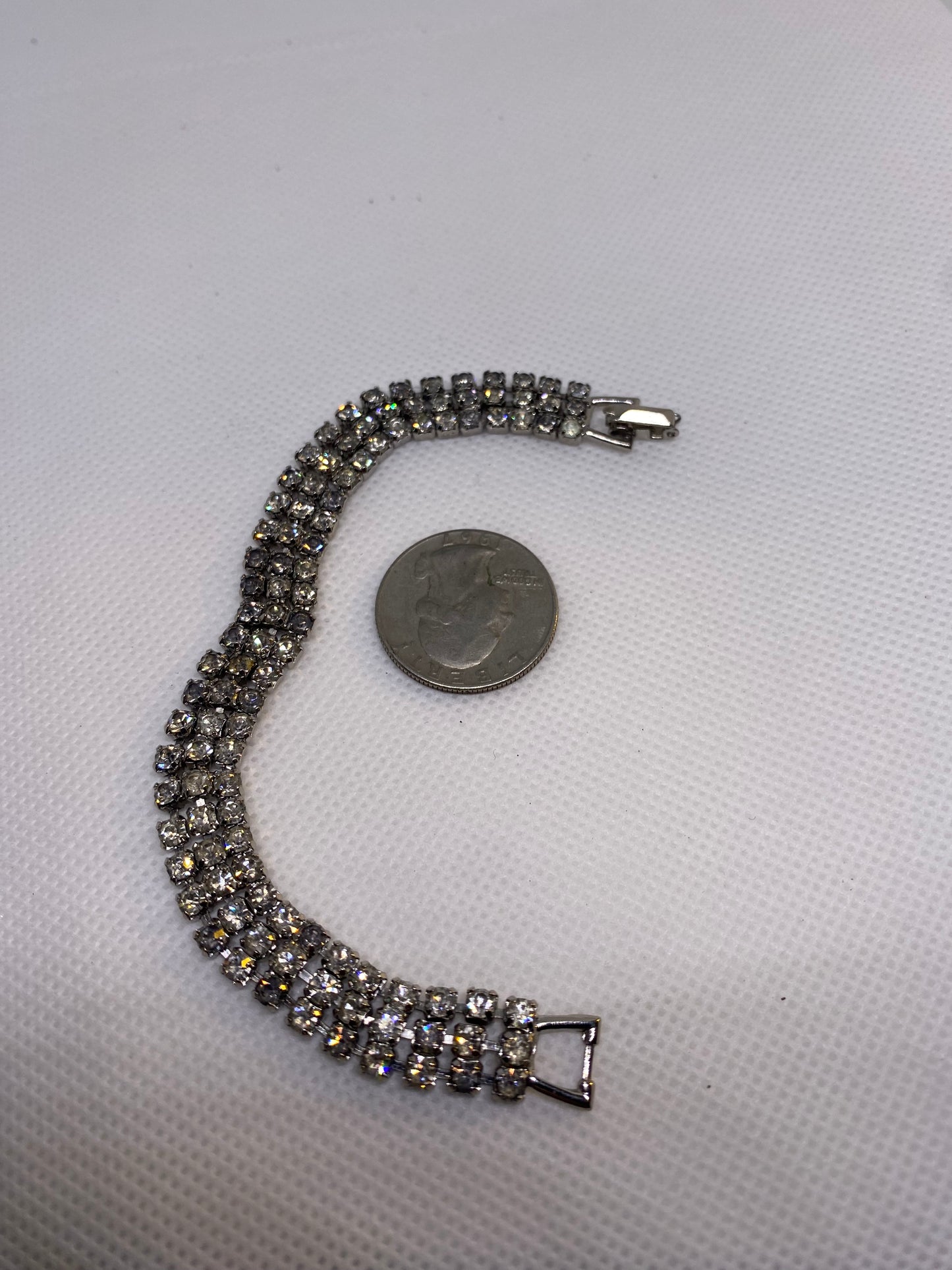 Rhinestone bracelet, vintage