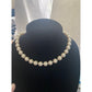 Vintage Faux Peral Necklace with Gold Clasp Classix 18" strand elegant classic