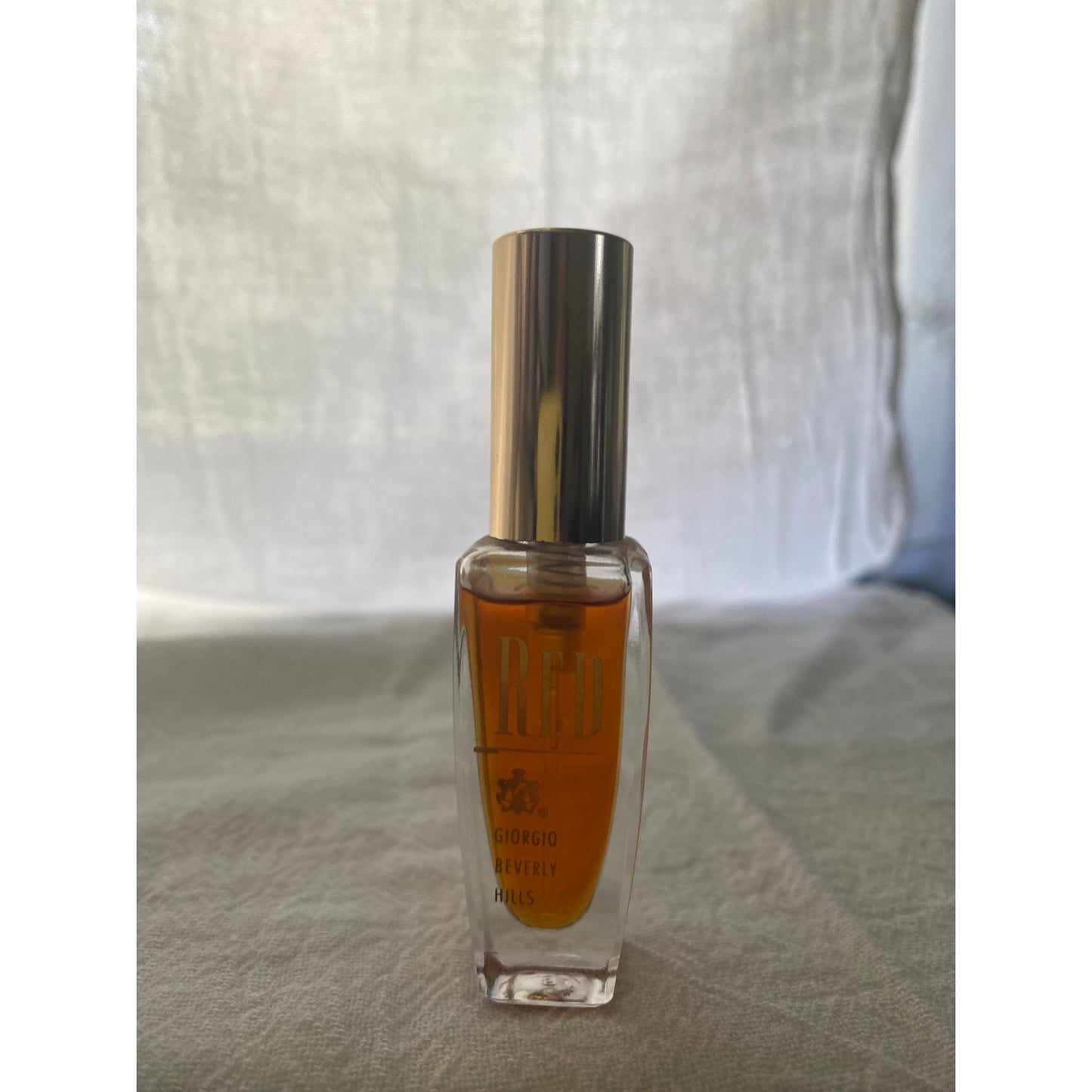 Vintage Gorgio Beverly hills RED Perfume rare mini bottle Classic 1980 scent