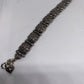 Brighton sliver hollow square medallion link bracelet