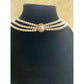 Vintage Multi-strand Faux Peral Necklace, elegant Costume jewelry