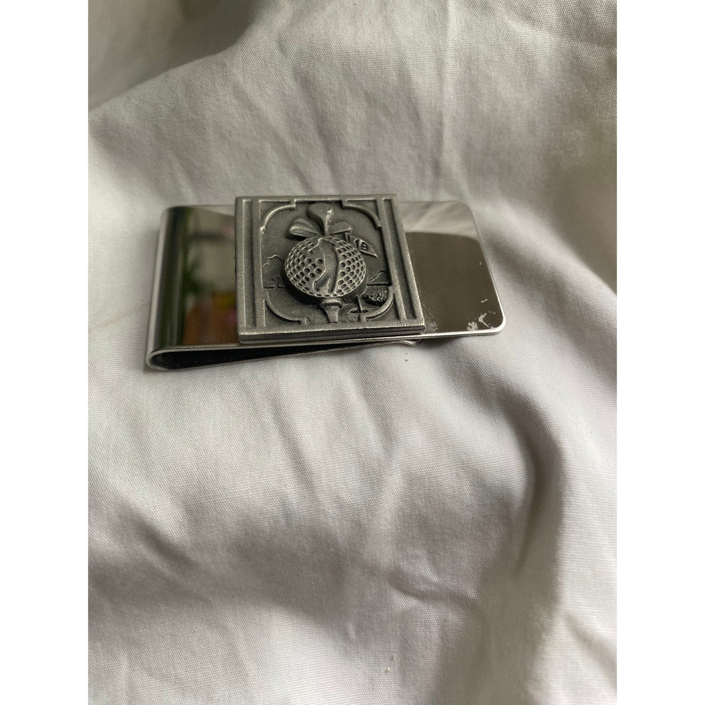 Siskiyou sports Golf Themed Large Steele Money clip vintage Golf lover Gift for him