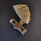 Brooch VTG gold tone Egyptian queen Nefertiti brooch pin