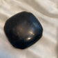 Evan’s Compact black enamel with Guilloche floral design powder
