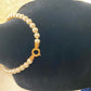 Vintage Multi-strand Faux Peral Necklace, elegant Costume jewelry