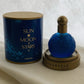 Vintage carl Lagerfeld sun moon stars mini perfume Original box Collectable