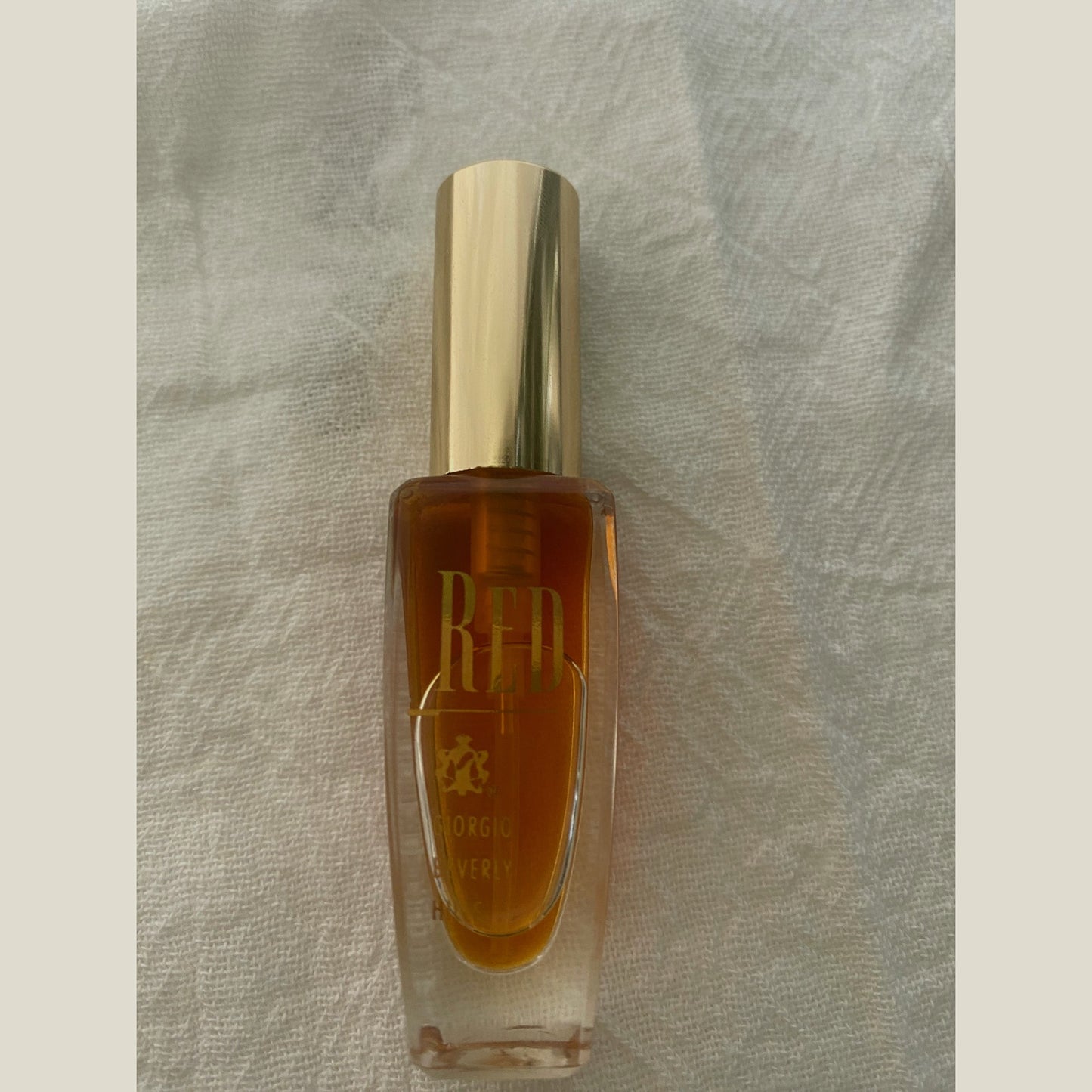 Vintage Gorgio Beverly hills RED Perfume rare mini bottle Classic 1980 scent