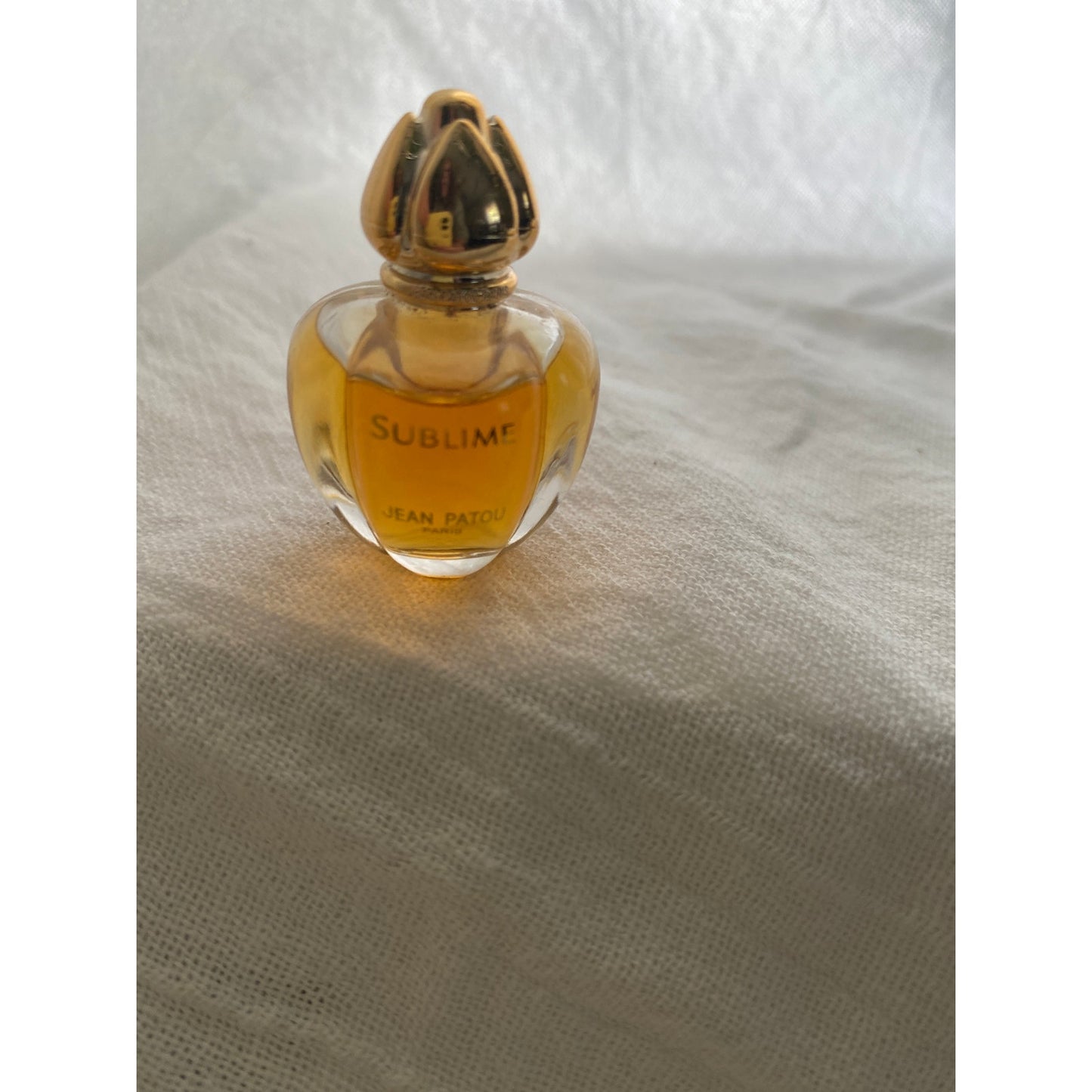 Vintage Jean PATOU sublime, mini perfume collectible miniature, EDP rare, discontinued fragrance sample 1992 French perfume bottle