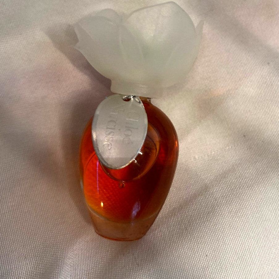 CHLOE Narcisse .12oz miniature vanity collectible flower top bottle