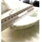 White Heart shaped Trinket Dish with Beaded Edge Ceramic ring holder Gift for person