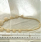 1920 Carved Scarab Necklace Egyptian Revival Cream Beads made from Lucite Rare