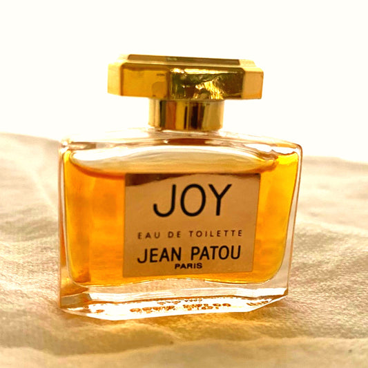 Copied - Vintage JOY by Jean Patou EAU de Toilette Miniature Bottle Collectable French